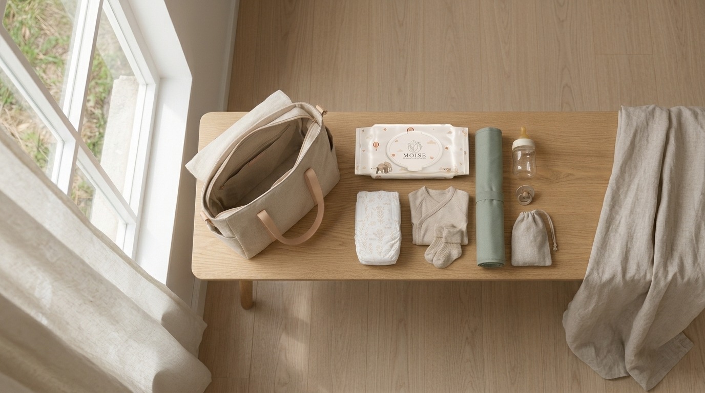 Wickeltasche packen – Checkliste für unterwegs