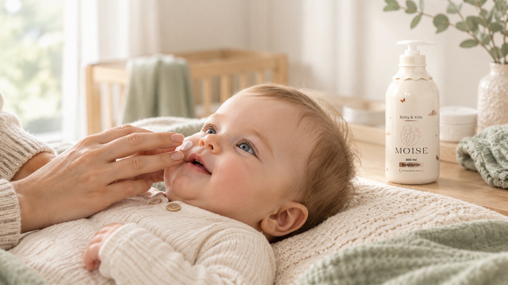 Baby eincremen: Wie oft und womit?